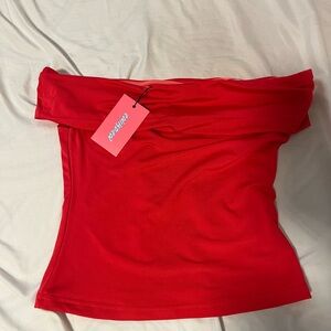 Edikted off the shoulder top NWT